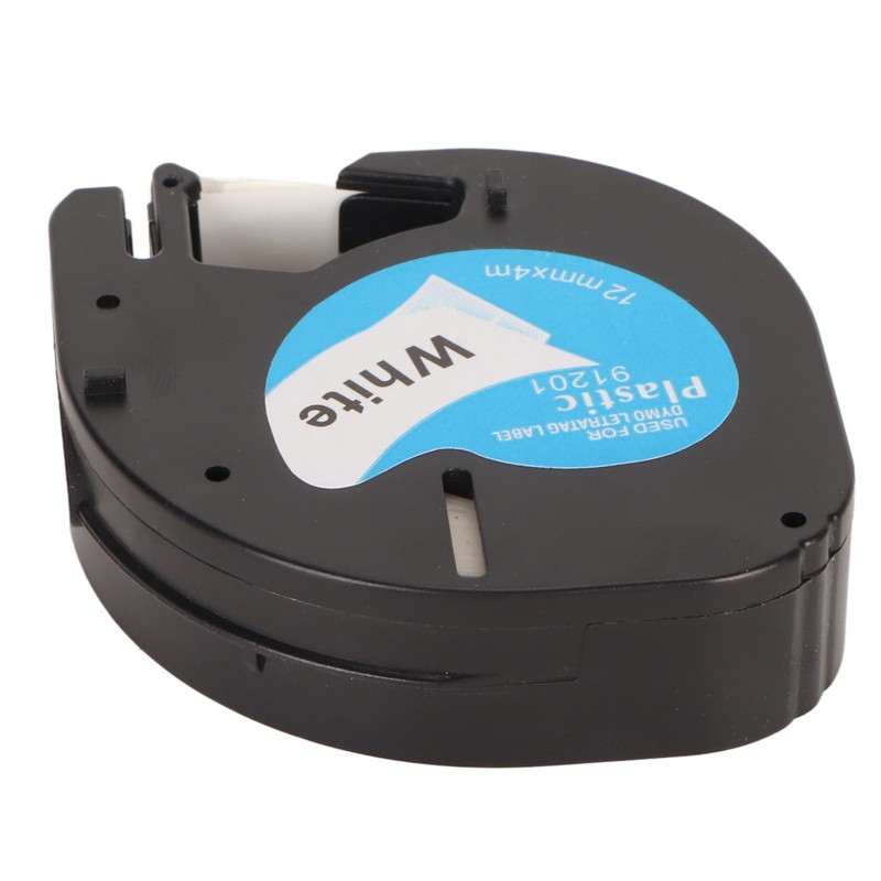 2Pcs Label Maker Tape 12mm Wide 13ft Long Waterproof Oil
