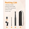 Phone Tripod, 86" Tall Tripod for iPhone with Flexible Gooseneck
