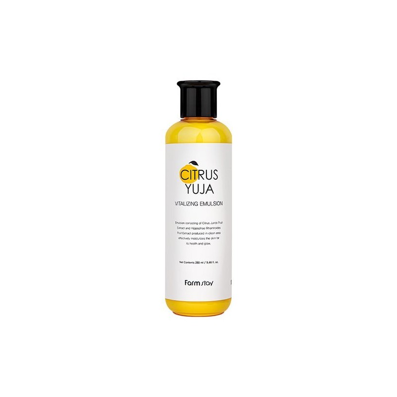 Farmstay 팜스테이 시트러스 유자 바이탈라이징 에멀젼 280ml Farmstay Citrus Yuzu