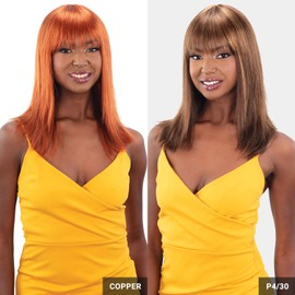 Model Model Human Hair Wig Dream Weaver Straight 18 Inch (NATURAL BLACK)