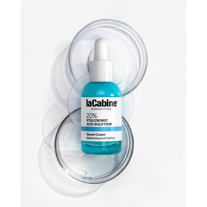 laCabine Monoactives 20% Hyaluronic Solution Serum Cream | Moisturises and