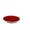 LOVERAMICS Egg 15.50cm Café Latte Saucer Red