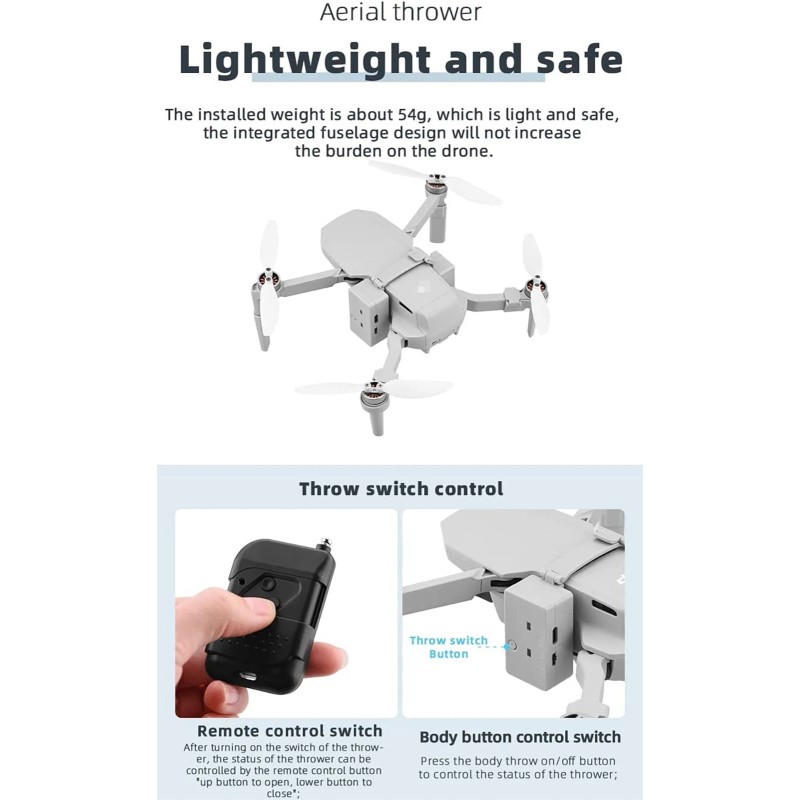 For DJI Drone Delivery Device Air Thrower Dropping System f