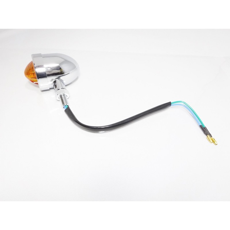 CMY Select Universal Bullet Turn Signal Bike, Chrome Plated, Universal