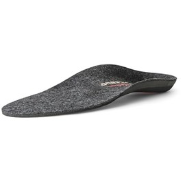 Icebug Comfort Insoles Wool – High Arch, 5mm Cushioning, Grey Melange, US 12