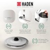Haden Heritage 1.7 Liter Stainless Steel Electric Kettle, Hot Water