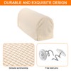 uxcell Stretch Armrest Covers Armchair Anti-Slip for Chairs Sofas Couch