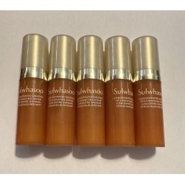 2024 New Sulwhasoo Concentrated Ginseng Rejuvenating Serum 5ml X 5 Pcs