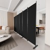 C-Hopetree 6 Panels Room Divider, 6 Ft Tall Indoor Folding