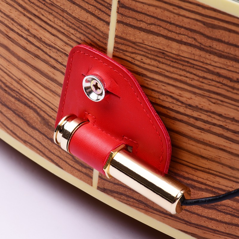 Sound Hunter Guitar Transducer Pickup Piezo Pickup for Acoustic Guitar