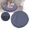 Baby Play Mat Round Shape Carpet Soft Cotton Decoration Crawling