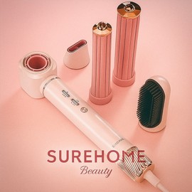 Sure Home Beauty All-in-One BLDC Hair Wrap Styler, Baby Pink, SUH-130HS / 슈어홈뷰티 올인원 BLDC 헤어랩 스타일러, 베이비핑크, SUH-130HS