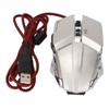Gaming Mouse Ergonomic Design 4 DPI Adjustable Breathing RBG Backlit