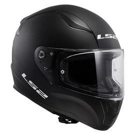 LS2, Casco Moto Integral Rapid II Solid Matt Black