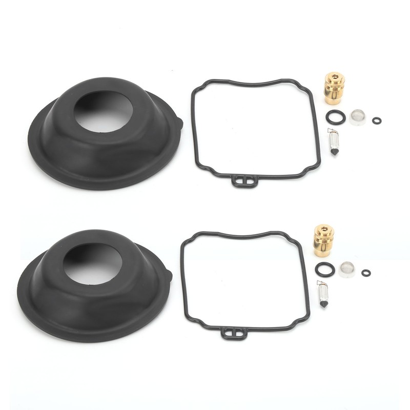 2 Sets Carburetor Rebuild Kit Carb Overhaul Repair Fit for
