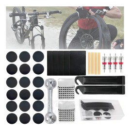Kit Parches Vulcanizados Bicicleta Piezas Pegamento Wendynna