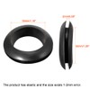sourcing map Wire Protector Oil Resistant Rubber Grommet 30 mm