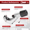 Sharp-tec 4-28mm Pipe Cutter, Adjustable Tube Cutter with Aluminum Alloy