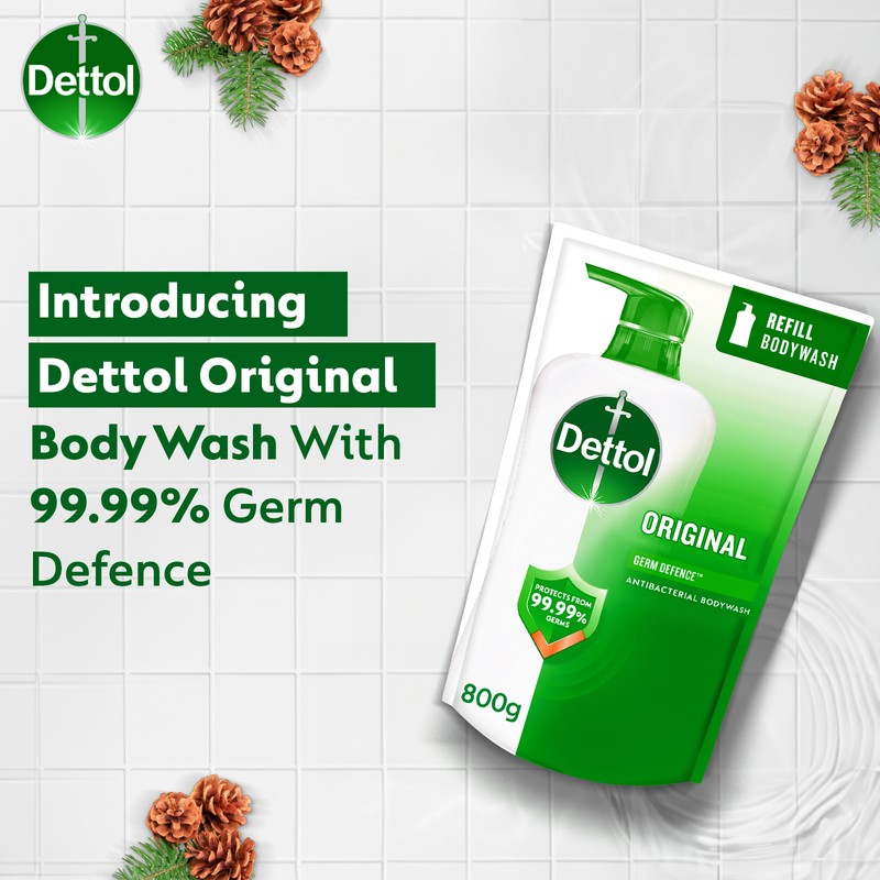 Dettol Bundle of 12 Dettol Shower Gel Body Wash Assorted