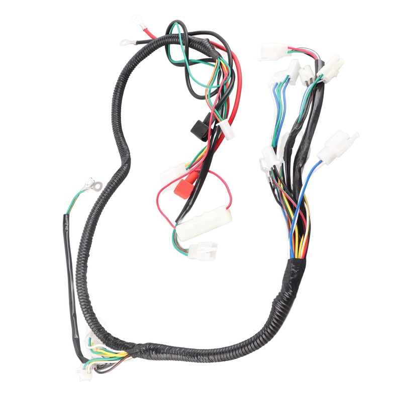 Engine Wiring Harness Assembly CDI Unit Solenoid Plug for GY6