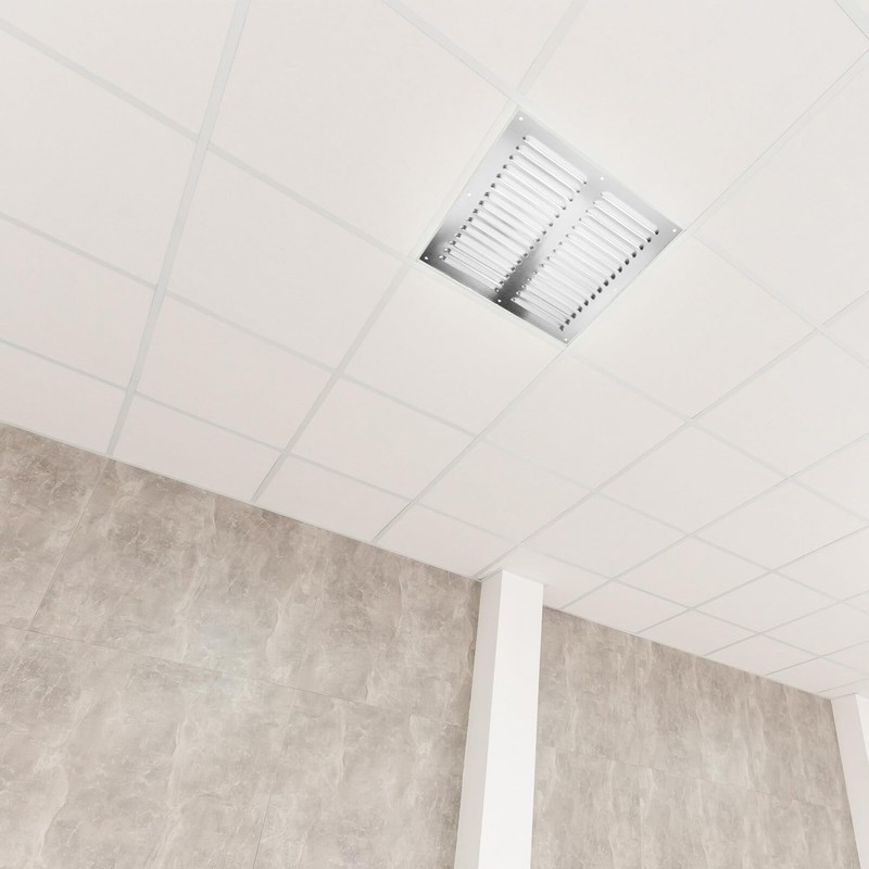 NUOLUX Air Vent Cover Stainless Steel Ventilation Grille Exhaust Vent