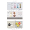 MYmama 15 Pairs Round Snap Buttons Plastic Craft DIY Plus