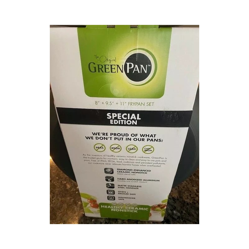 Green Pan Inc The Original GreenPan Special Edition 3 PC