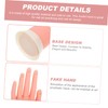 BIUDECO Flexible Manicure Practice Hand Model Realistic Nail Art Training