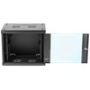 Rosewill 9U Server Rack Enclosure with Glass Door, Locks, &