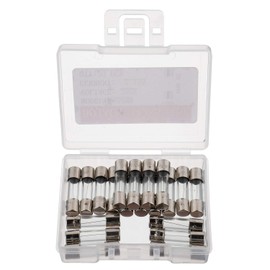 BOJACK 5x20mm 3.15A 3.15amp 250V 0.2x0.78 Inch F3.15AL250V Fast-Blow Glass Fuses (Pack of 20)
