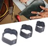 3Pcs Crown Shape Leather Punching Die Set Cutting Knife Kit