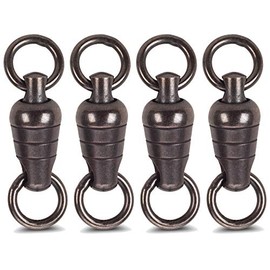 Uni Cat Unisex - Adult 10C4039507242800C10 Camou Ultra Rotation Swivel-4 Fishing Swivels for Catfish Fishing, Catfish Fishing, Catfish Swivels, Ball Bearing Swivel, Load Capacity: 90kg, Colourful,