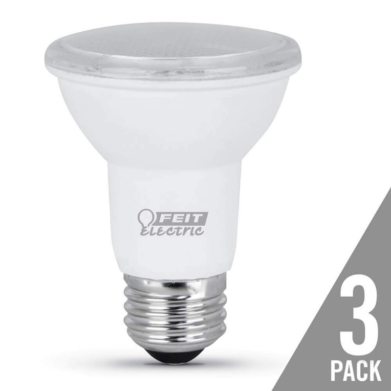 Feit Electric PAR20 LED Light Bulb, 50W Equivalent, Non-Dimmable, 5000K