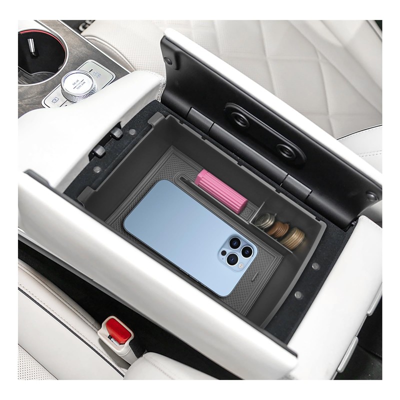 SXCY for 2025 Genesis GV80 Center Console Organizer for Genesis
