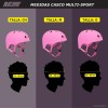 Rollerface Casco Multi-sport, Doble Certificado De Seguridad Color Rosa Talla