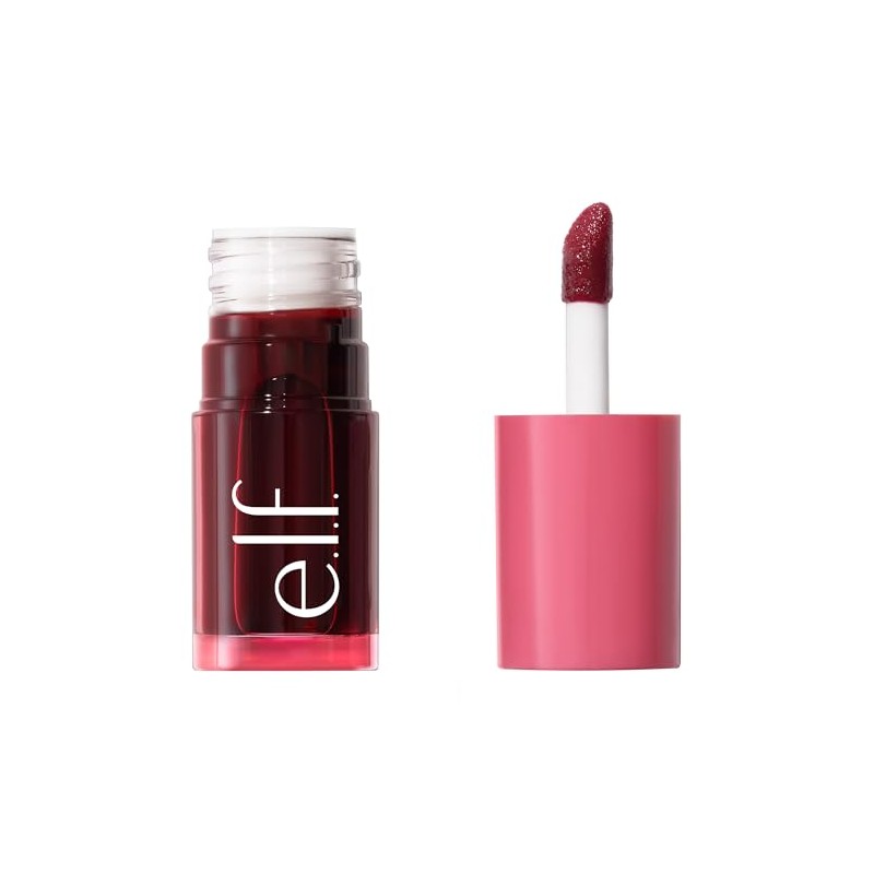 e.l.f. Tinta Sheer For It Blush Tint Left on Red