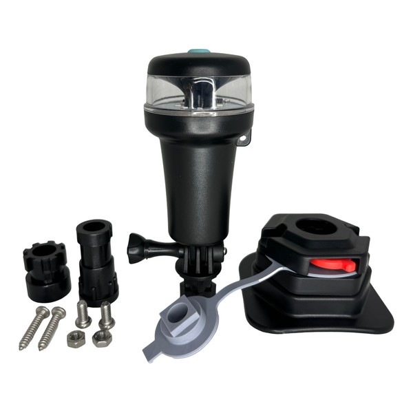 Pactrade Marine Navigation Lights for Boats LED - White Battery