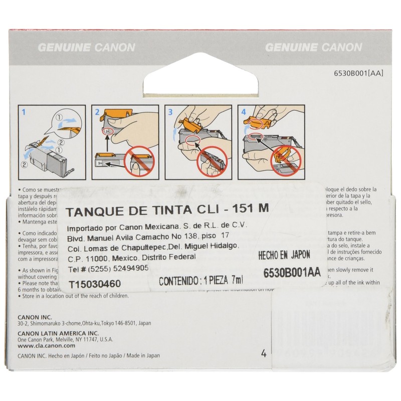 Canon Cartucho de Tinta CLI-151 M (Magenta)