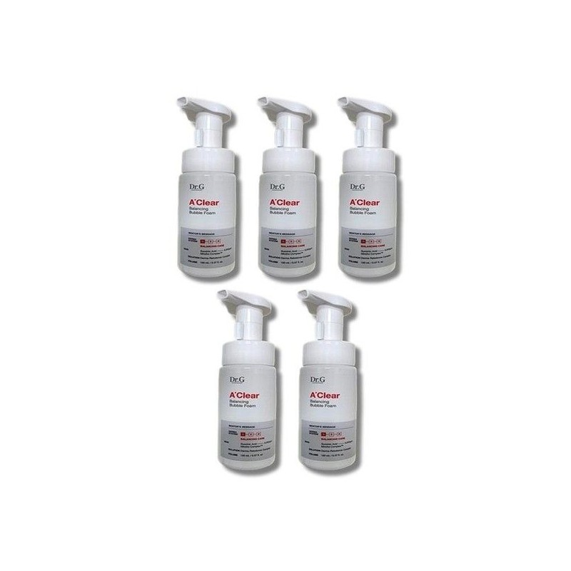 Dr.G Dr. G Aclear Balancing Bubble Foam 150ml 5pcs (50940452)
