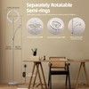 FIMEI Split Floor Lamp Modern LED Rotatable Floor Lamp with