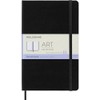 Moleskine Art Plus - Cuaderno de dibujo, Negro, Large