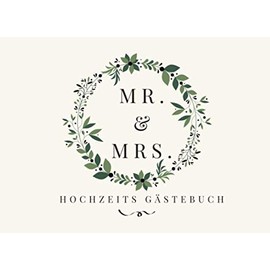 MR. & MRS. HOCHZEITS GÄSTEBUCH: Gästebuch PUNKTIERT für die Hochzeitsfeier | Hochzeitsgästebuch | Geschenkbuch zur Hochzeit | Geschenkidee Brautpaar | Hochzeitsalbum | Hochzeitsbuch