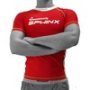 Kenneth J Lane Unisex Sphinx Rashguard Manica Corta Rash Guard