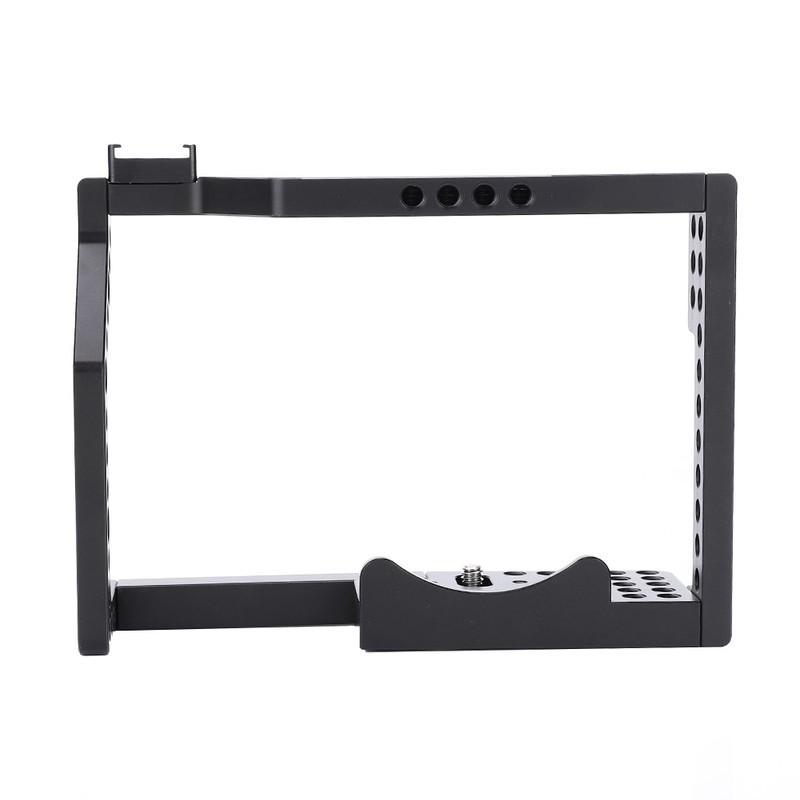 Aluminium Alloy 1/4'' Screw Multiple Holes Camera Cage Rig for