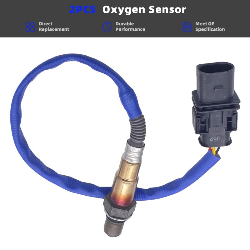 A-tnewb 2PCS Oxygen Sensor 234-5068 234-4575 Compatible with 2014-2018 Ford