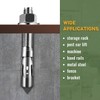 LIONMAX Stainless Steel Concrete Anchor Bolts 3/8" x 3 Inch,