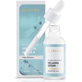 Abera Melasma Sérum, Suero Facial Despigmentante, Tratamiento para Melasma y Manchas Oscuras, con Niacinamida, Genowhite y Baba de Caracol, Hidratación y Rejuvenecimiento, para Hombres y Mujeres (30 ml)