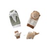 Vertbaudet Baby Rattle Set: Bracelets & Socks Babylon Beige