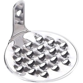 Small Bean Jelly Scraper,Cold Jelly Grater,Stainless Steel Jelly Scraping Scraper,Chinese Pasta Liang Pi Maker,Multipurpose Jelly Scraper, Peeling, Grating and Slicing Tool