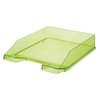 HAN Briefablage KLASSIK, DIN A4/C4, stapelbar, stabil, transparent-grün, 1026-X-27, 5